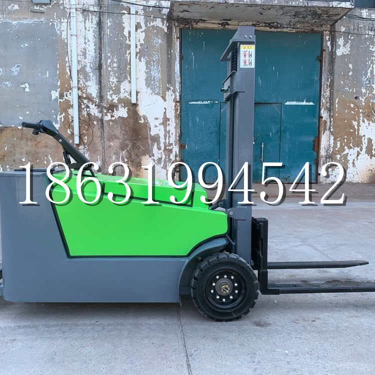 吉县小型电动叉车1吨2吨步行站驾式电瓶堆高充电装卸车液压升降车铲车